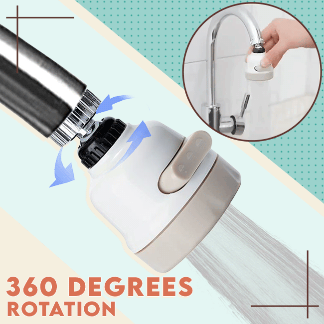 MCOIKY® 360° Rotate Faucet Nozzle