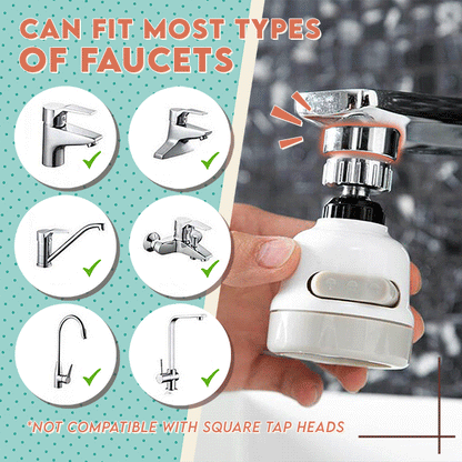 MCOIKY® 360° Rotate Faucet Nozzle